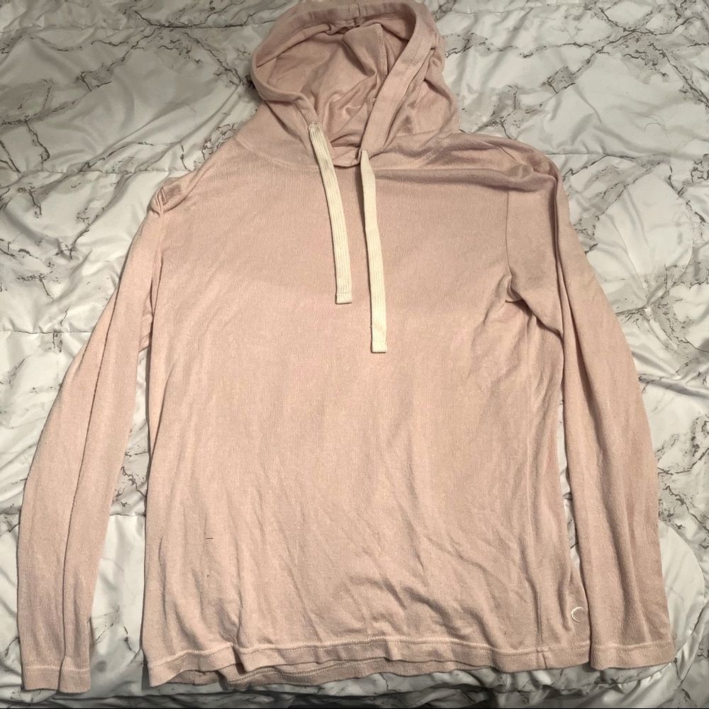 Zyia‎ light pink pull over sweater size S/M